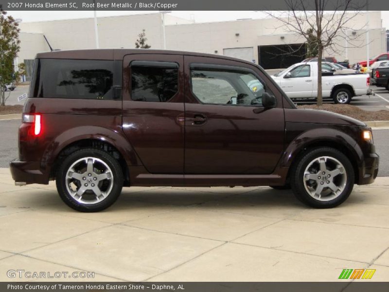 Root Beer Metallic / Black/Copper 2007 Honda Element SC