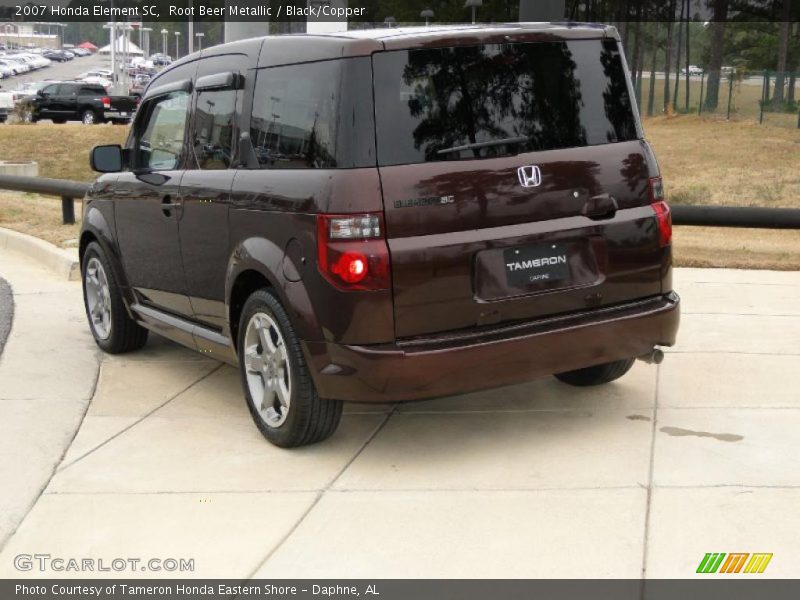 Root Beer Metallic / Black/Copper 2007 Honda Element SC