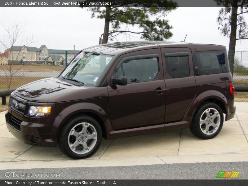 Root Beer Metallic / Black/Copper 2007 Honda Element SC