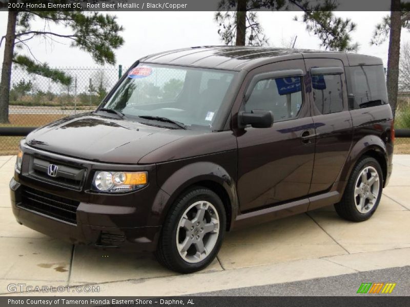 Root Beer Metallic / Black/Copper 2007 Honda Element SC