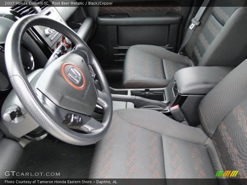 Root Beer Metallic / Black/Copper 2007 Honda Element SC