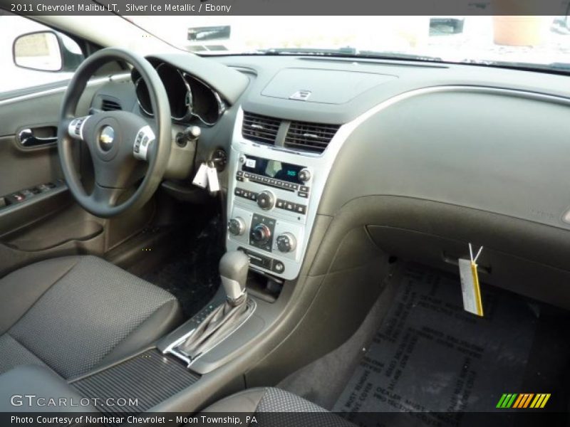 Silver Ice Metallic / Ebony 2011 Chevrolet Malibu LT