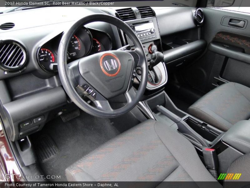 Root Beer Metallic / Black/Copper 2007 Honda Element SC
