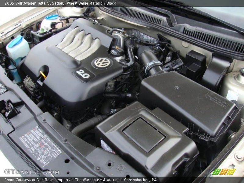 Wheat Beige Metallic / Black 2005 Volkswagen Jetta GL Sedan