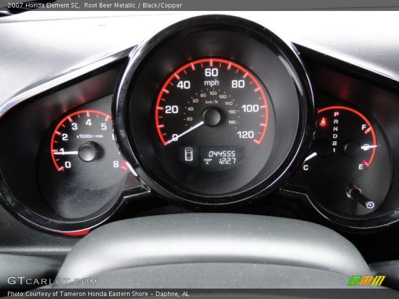 Root Beer Metallic / Black/Copper 2007 Honda Element SC