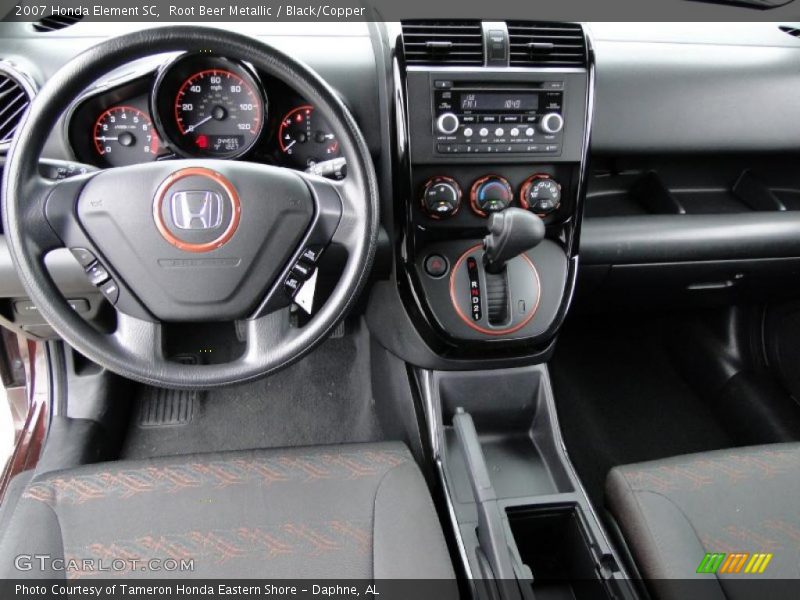 Root Beer Metallic / Black/Copper 2007 Honda Element SC