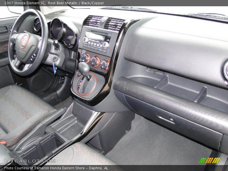 Root Beer Metallic / Black/Copper 2007 Honda Element SC