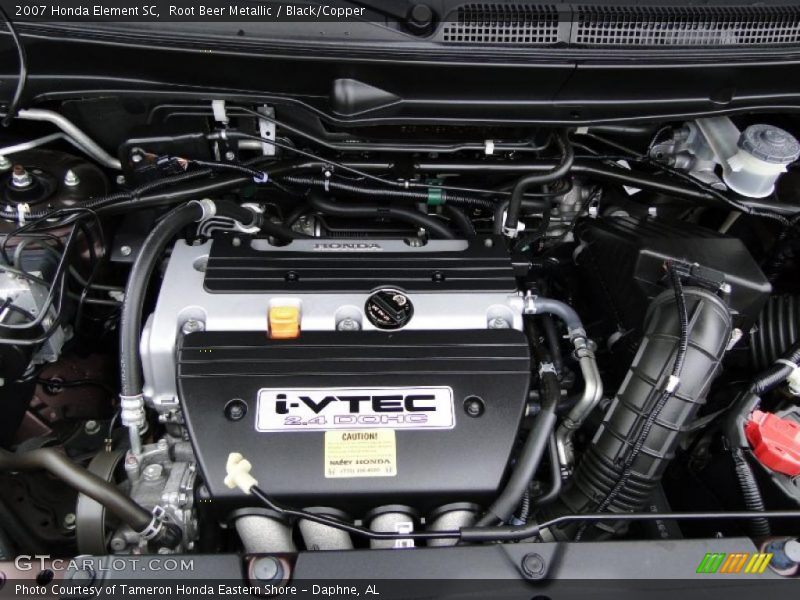 Root Beer Metallic / Black/Copper 2007 Honda Element SC