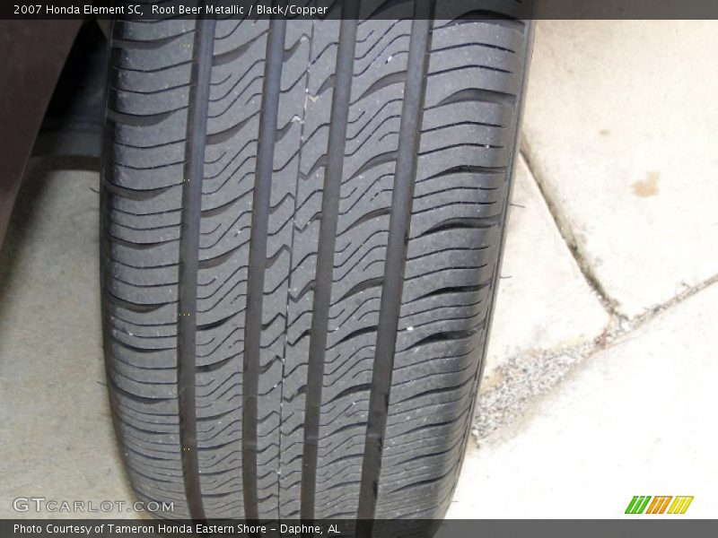 Root Beer Metallic / Black/Copper 2007 Honda Element SC