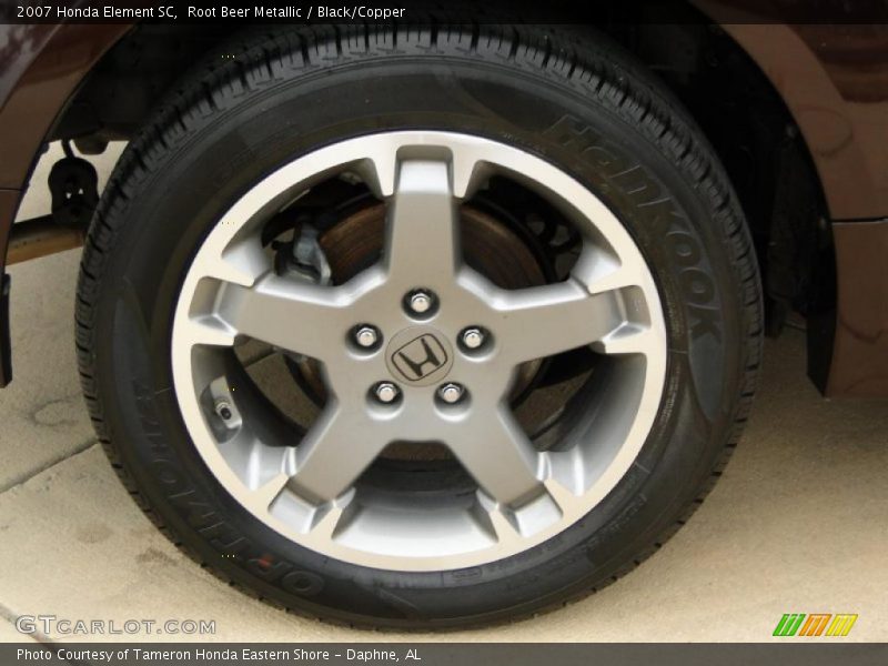 Root Beer Metallic / Black/Copper 2007 Honda Element SC