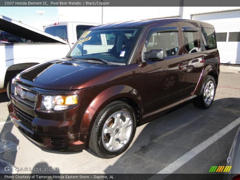 Root Beer Metallic / Black/Copper 2007 Honda Element SC
