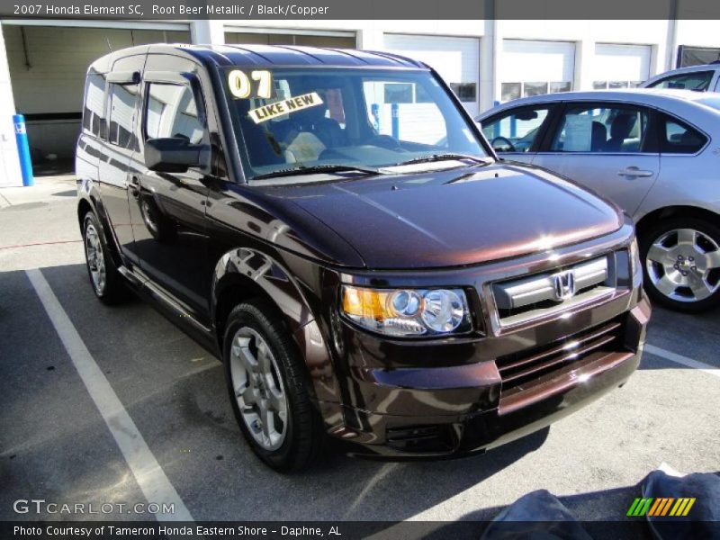 Root Beer Metallic / Black/Copper 2007 Honda Element SC
