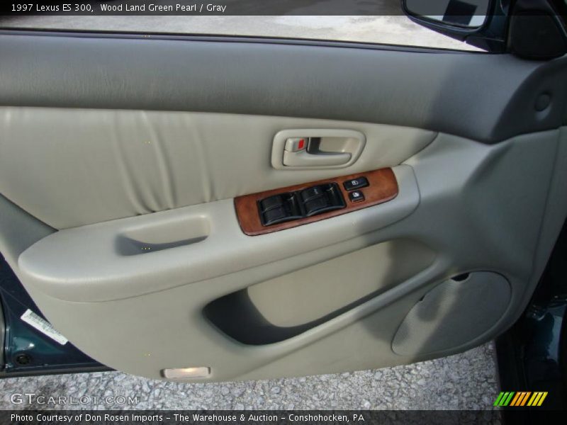 Wood Land Green Pearl / Gray 1997 Lexus ES 300