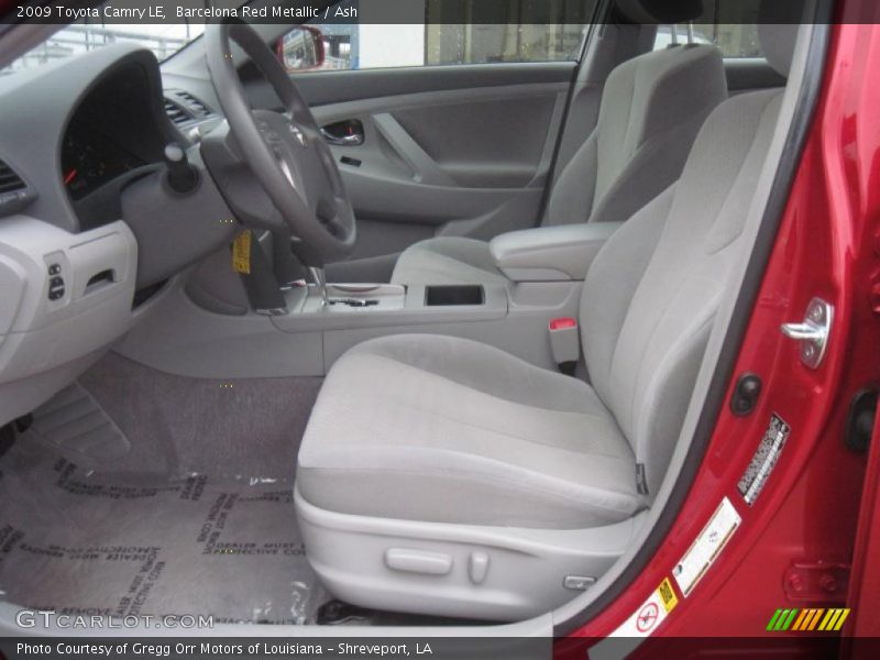 Barcelona Red Metallic / Ash 2009 Toyota Camry LE