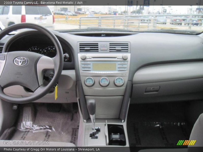 Barcelona Red Metallic / Ash 2009 Toyota Camry LE