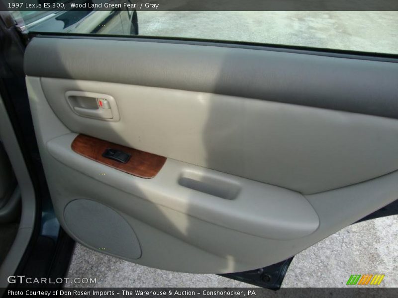 Wood Land Green Pearl / Gray 1997 Lexus ES 300