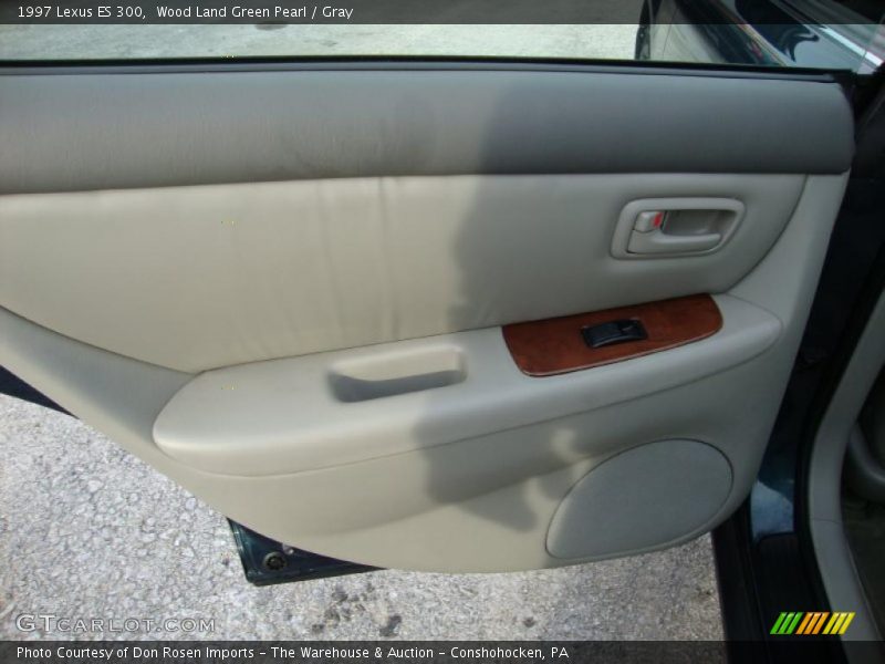 Wood Land Green Pearl / Gray 1997 Lexus ES 300