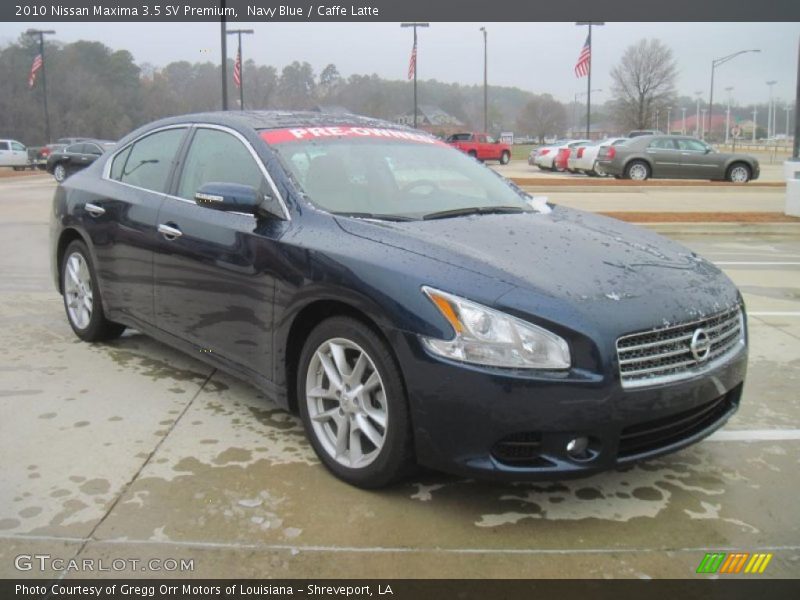 Navy Blue / Caffe Latte 2010 Nissan Maxima 3.5 SV Premium