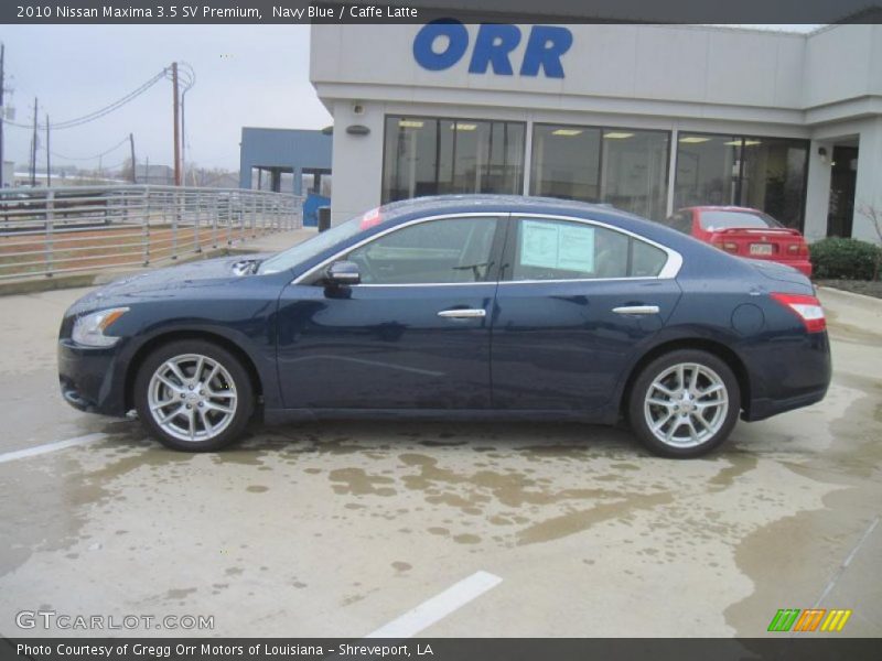 Navy Blue / Caffe Latte 2010 Nissan Maxima 3.5 SV Premium