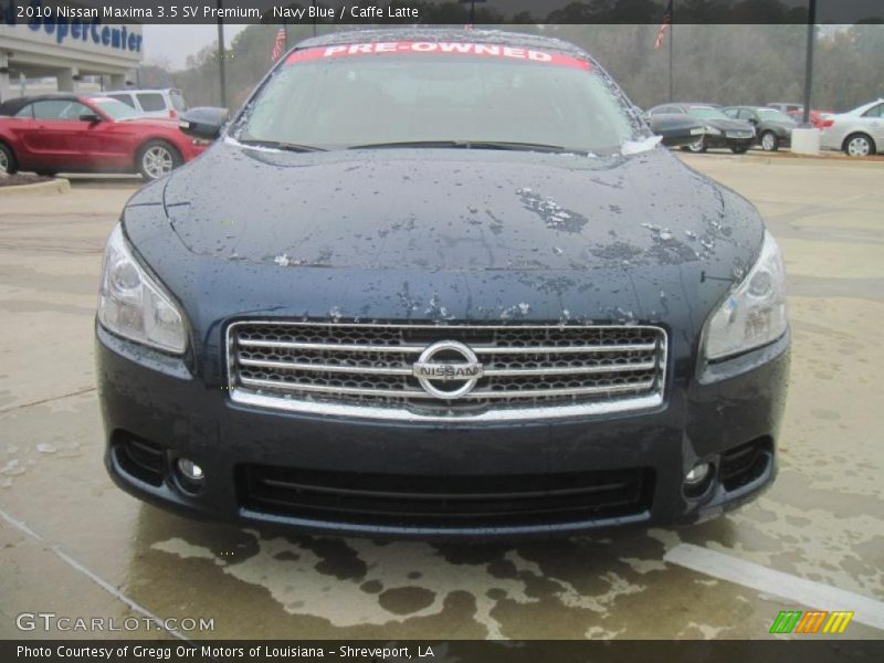Navy Blue / Caffe Latte 2010 Nissan Maxima 3.5 SV Premium