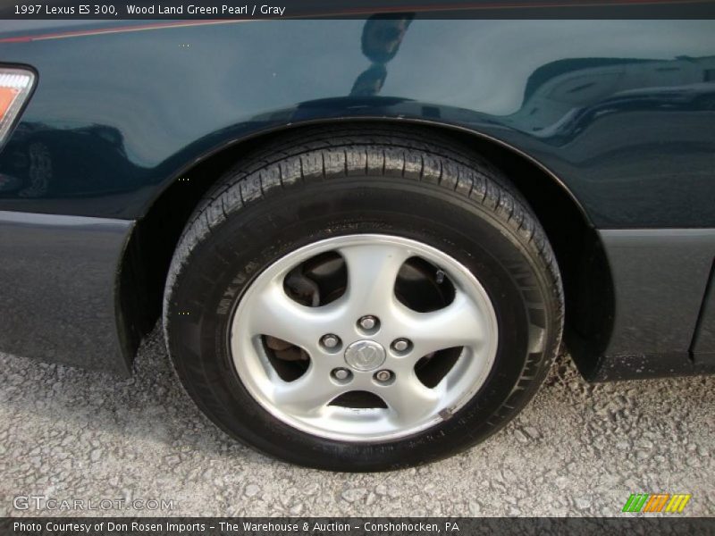 Wood Land Green Pearl / Gray 1997 Lexus ES 300