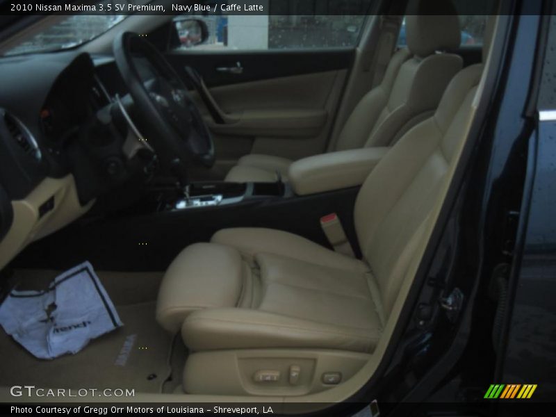 Navy Blue / Caffe Latte 2010 Nissan Maxima 3.5 SV Premium