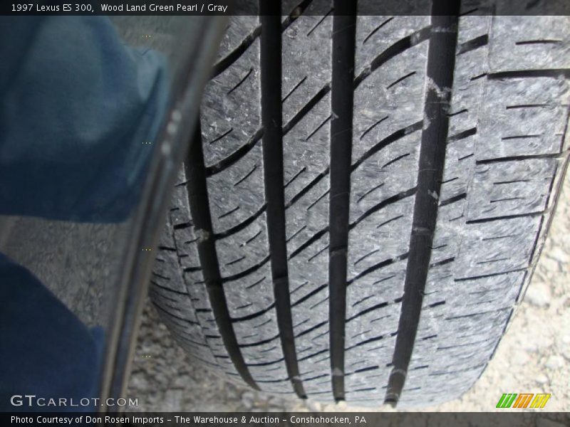 Wood Land Green Pearl / Gray 1997 Lexus ES 300