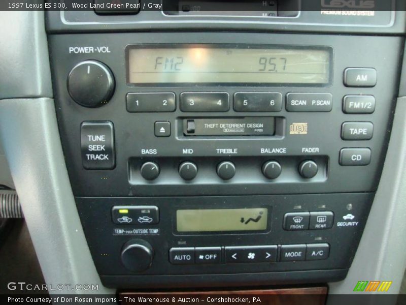 Controls of 1997 ES 300