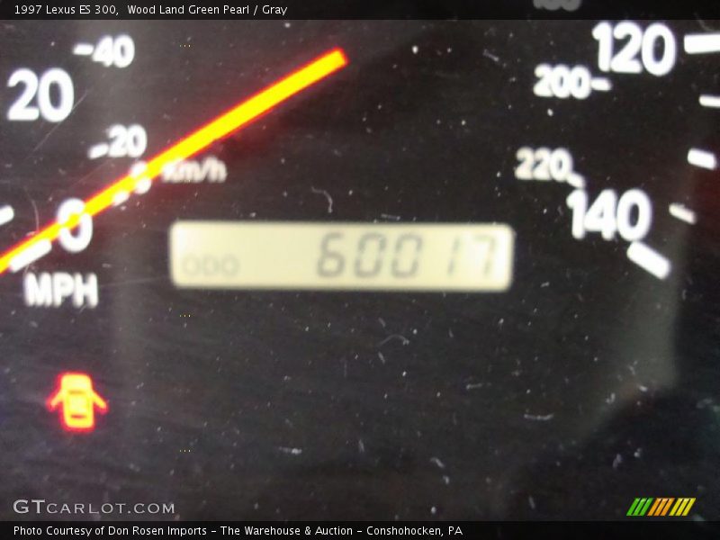 Wood Land Green Pearl / Gray 1997 Lexus ES 300