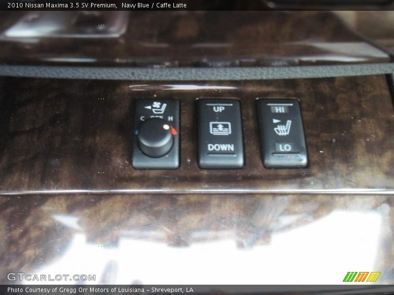 Navy Blue / Caffe Latte 2010 Nissan Maxima 3.5 SV Premium