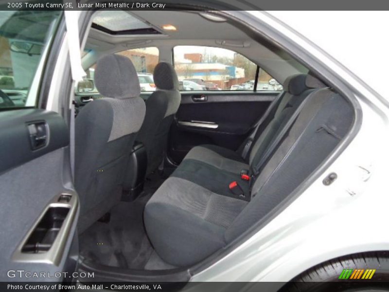Lunar Mist Metallic / Dark Gray 2005 Toyota Camry SE