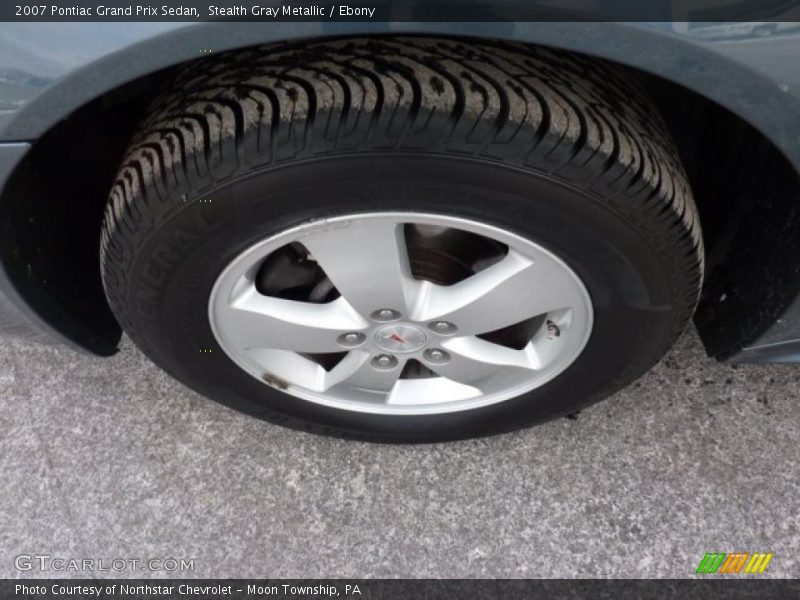 Stealth Gray Metallic / Ebony 2007 Pontiac Grand Prix Sedan