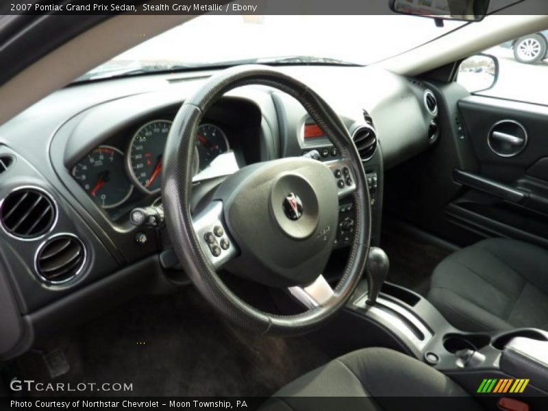 Stealth Gray Metallic / Ebony 2007 Pontiac Grand Prix Sedan