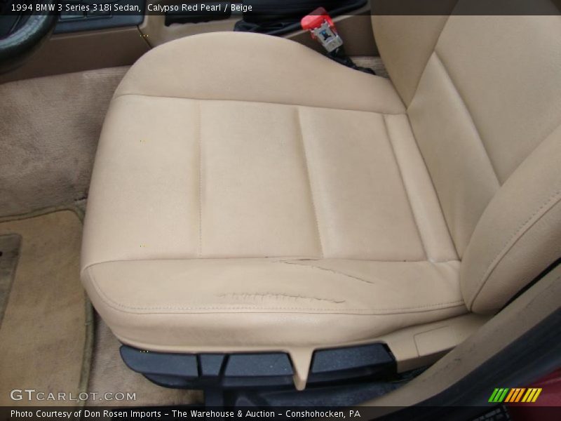  1994 3 Series 318i Sedan Beige Interior