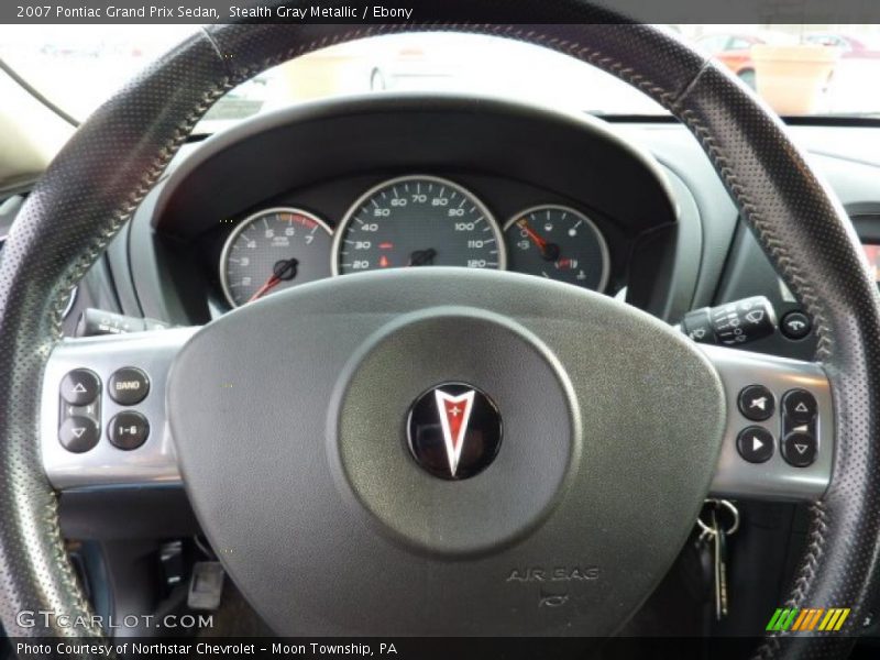 Stealth Gray Metallic / Ebony 2007 Pontiac Grand Prix Sedan