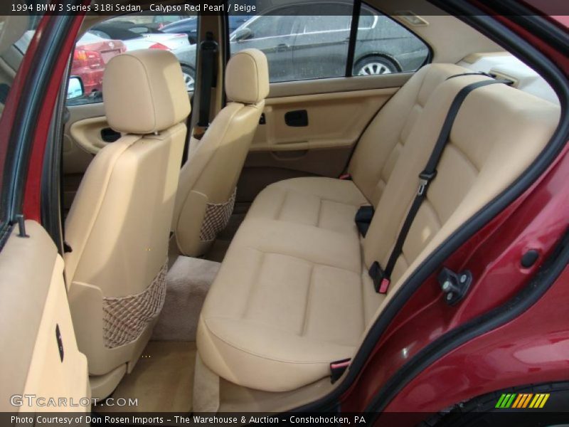  1994 3 Series 318i Sedan Beige Interior