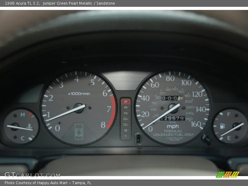  1998 TL 3.2 3.2 Gauges
