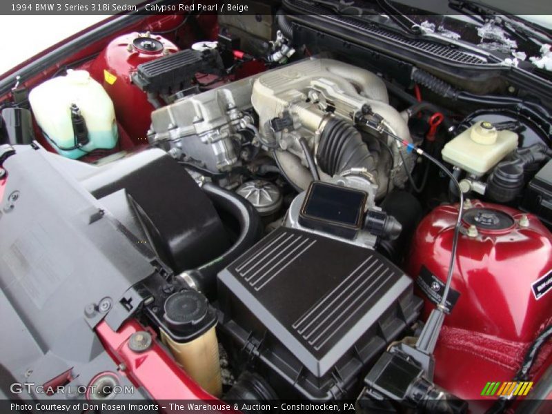  1994 3 Series 318i Sedan Engine - 1.8 Liter DOHC 16-Valve 4 Cylinder