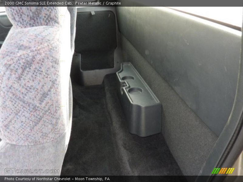 Pewter Metallic / Graphite 2000 GMC Sonoma SLE Extended Cab