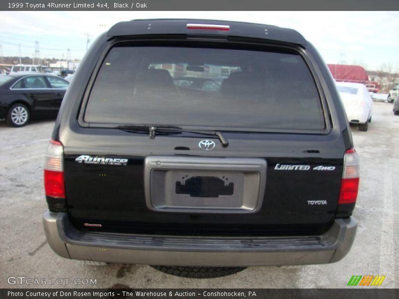 Black / Oak 1999 Toyota 4Runner Limited 4x4