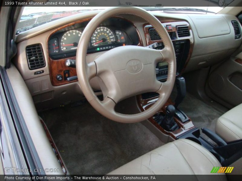 Black / Oak 1999 Toyota 4Runner Limited 4x4