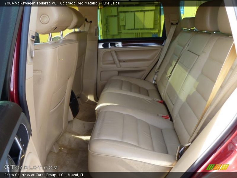  2004 Touareg V8 Pure Beige Interior