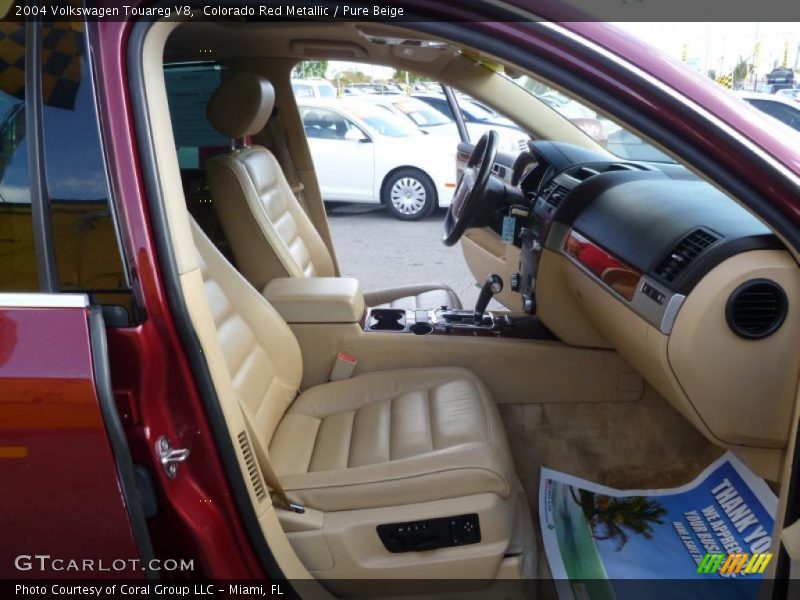  2004 Touareg V8 Pure Beige Interior