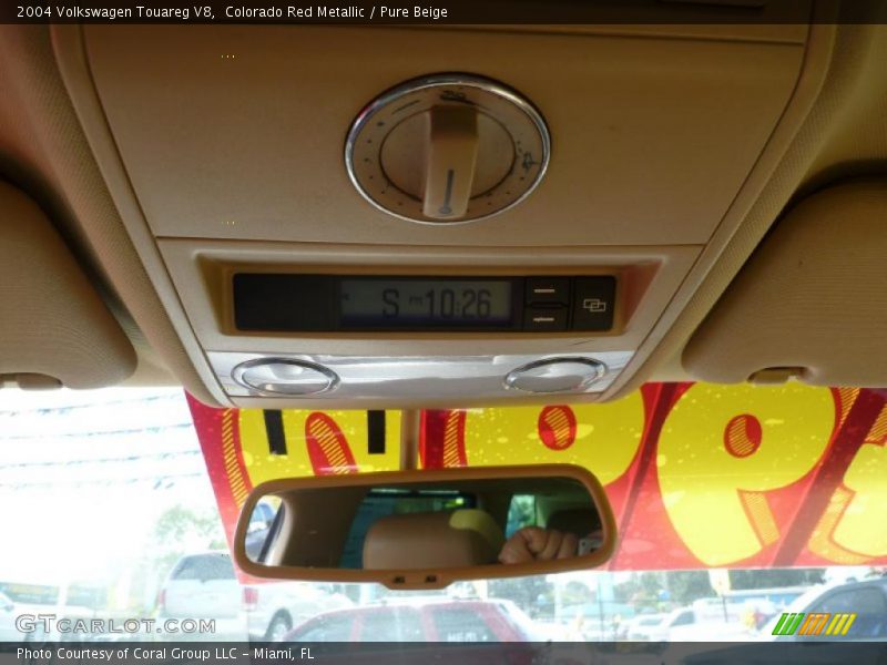 Colorado Red Metallic / Pure Beige 2004 Volkswagen Touareg V8