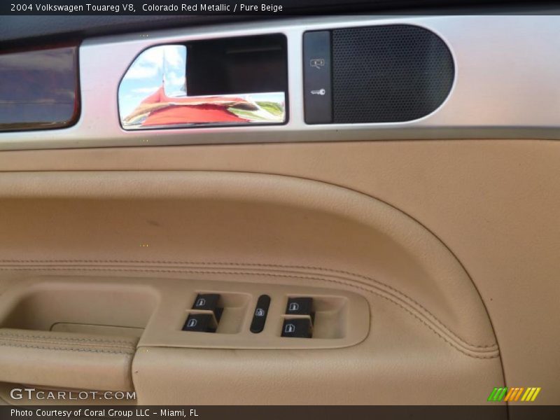 Colorado Red Metallic / Pure Beige 2004 Volkswagen Touareg V8