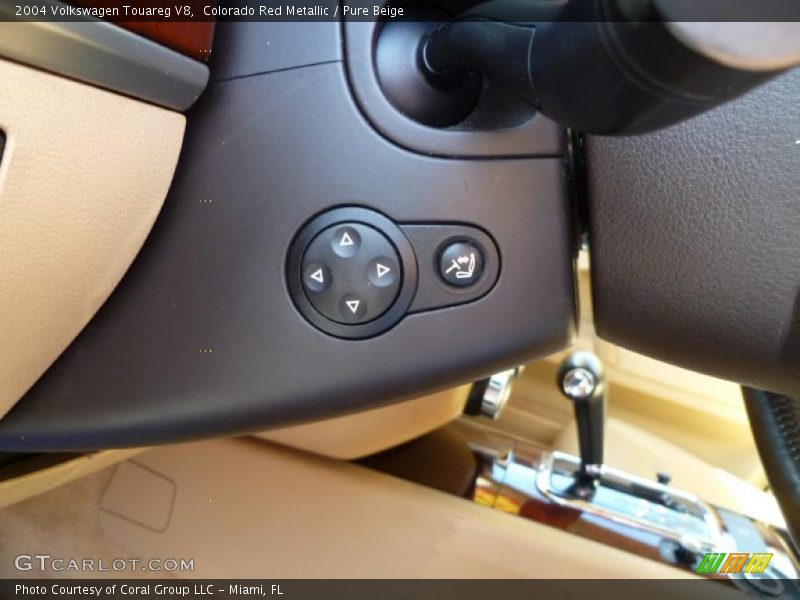 Controls of 2004 Touareg V8