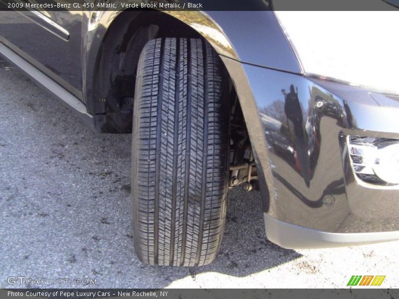 Verde Brook Metallic / Black 2009 Mercedes-Benz GL 450 4Matic