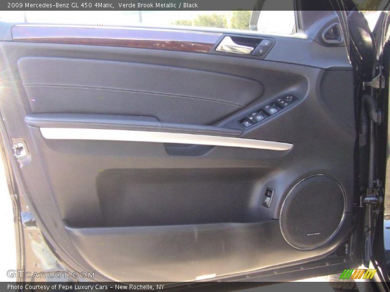 Verde Brook Metallic / Black 2009 Mercedes-Benz GL 450 4Matic