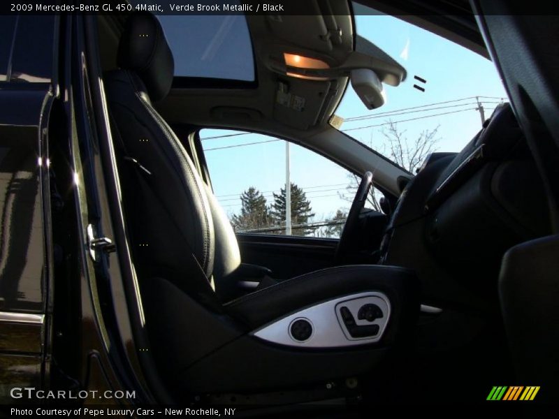 Verde Brook Metallic / Black 2009 Mercedes-Benz GL 450 4Matic