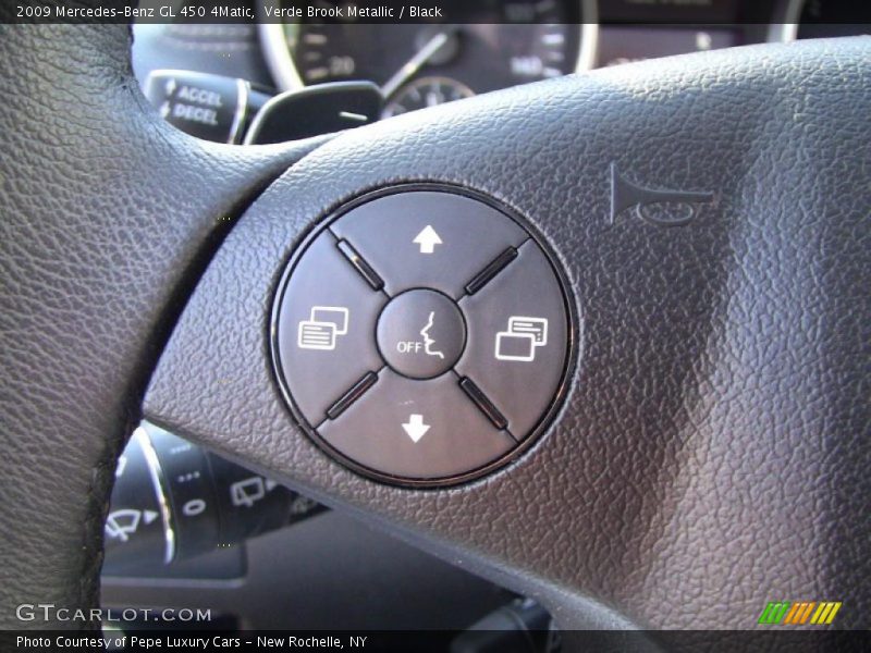Verde Brook Metallic / Black 2009 Mercedes-Benz GL 450 4Matic